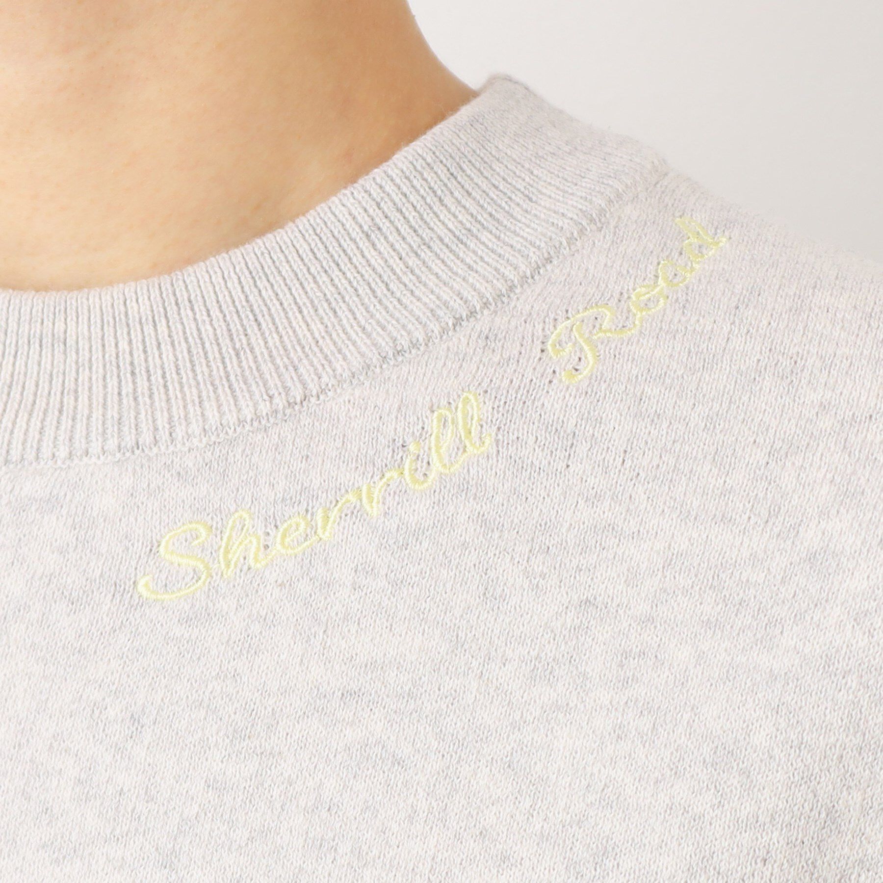 Dessin「【洗える】ロゴ刺繍ジャカードニット（XS～L）」|ニット・セーター|