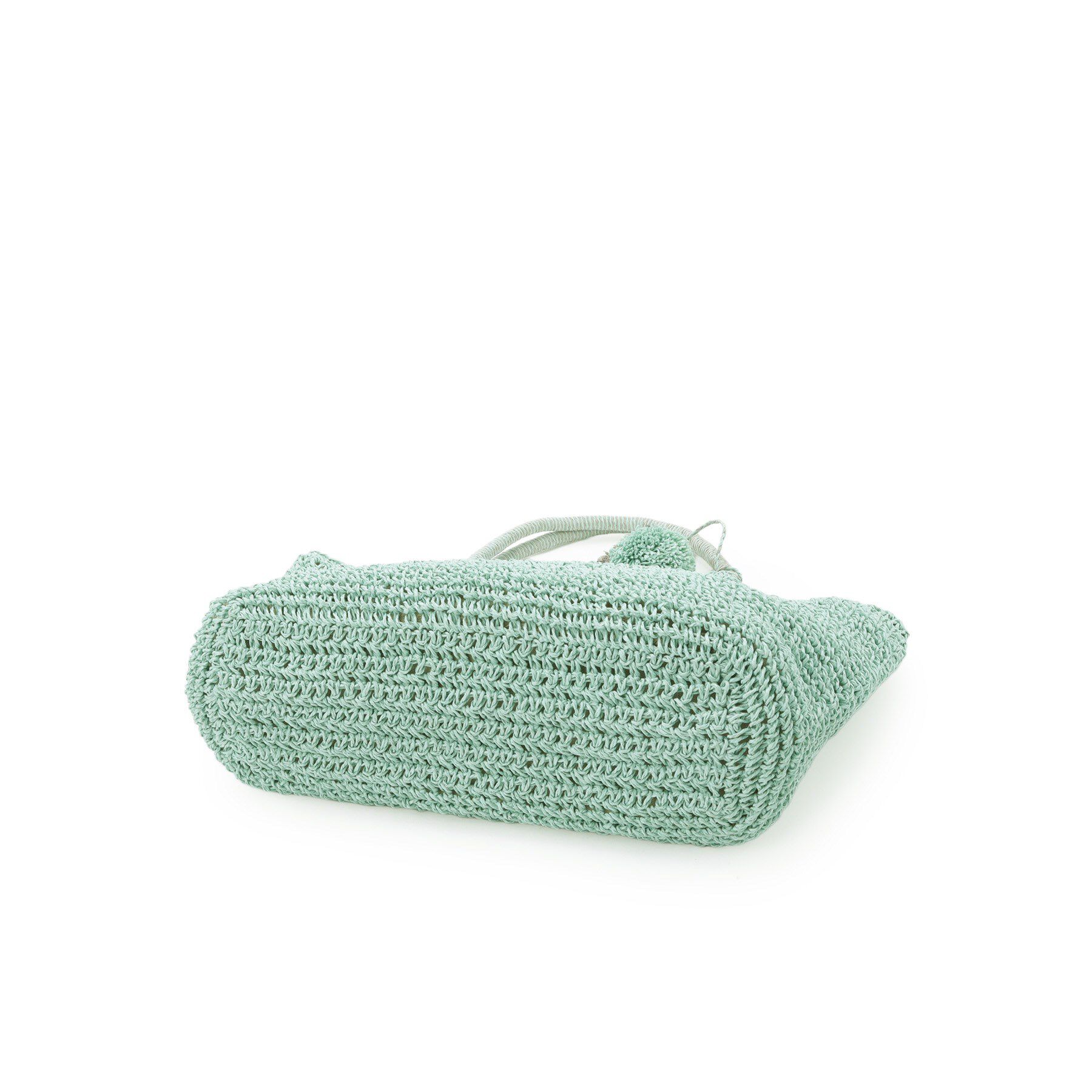 Dessin「【軽量・A4収納可】ポンポンチャームペーパーロゴトートバッグ」|トートバッグ|