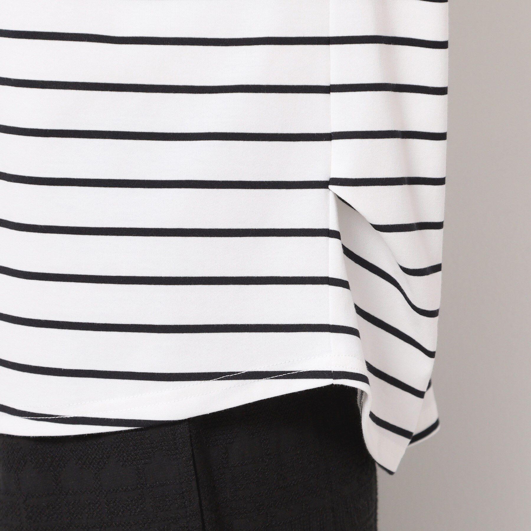 Dessin「【洗える】袖タックデザインカットソー」|Tシャツ・カットソー|