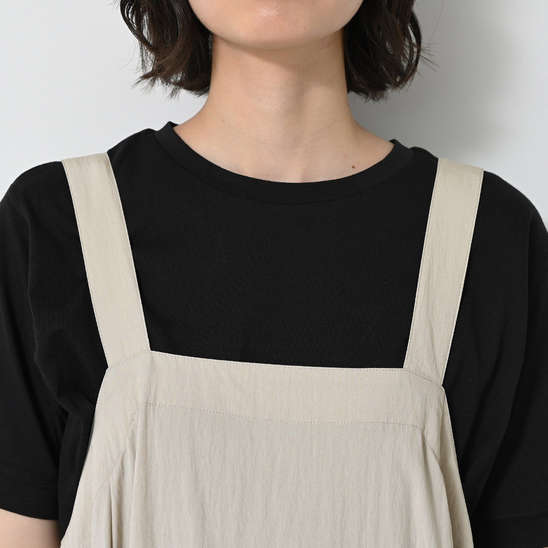 Dessin「【洗える】ナイロンジャンパースカート」|ワンピース|