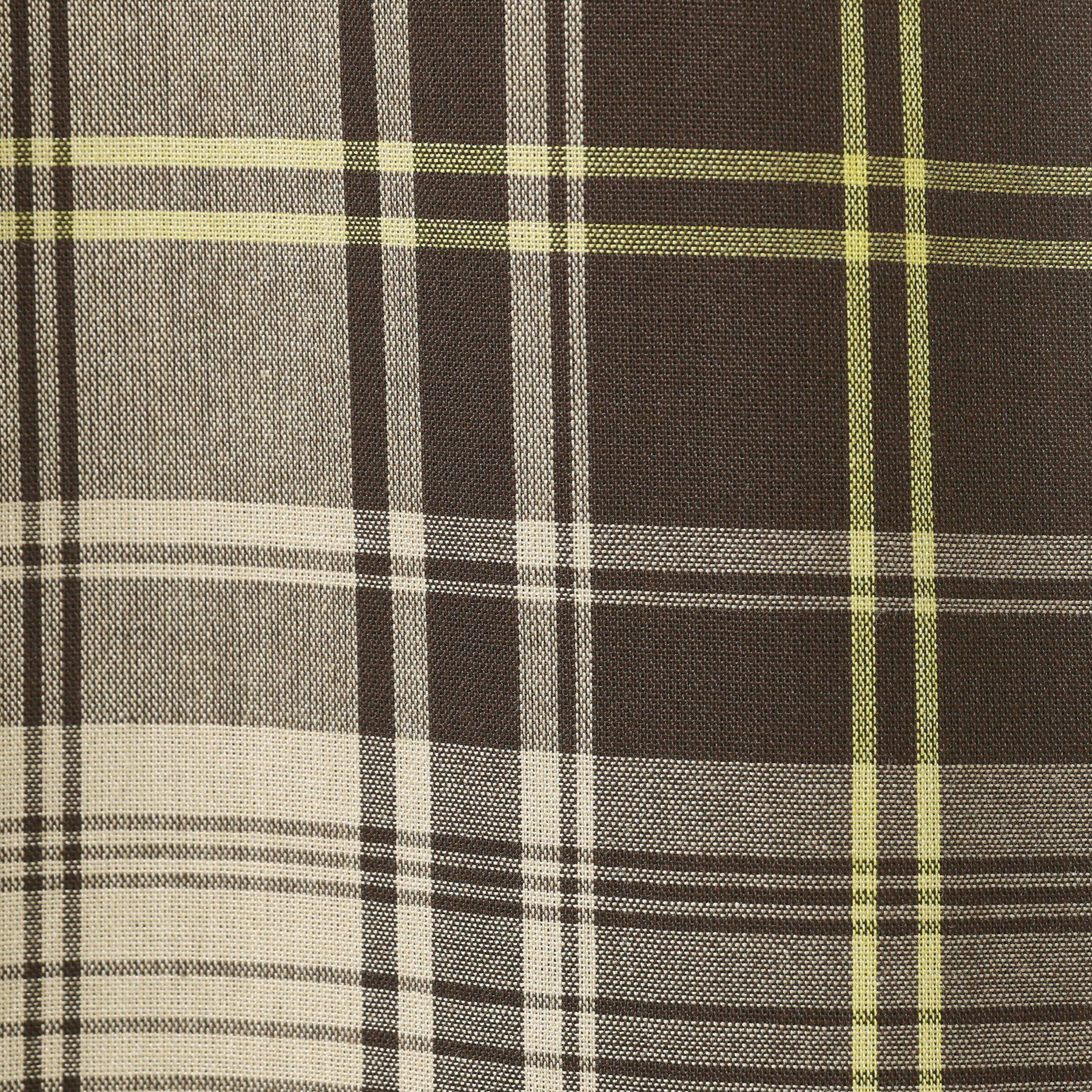 Dessin「【リンクコーデ・洗える】ウエストドロスト付きチェック柄ワンピース」|ワンピース|