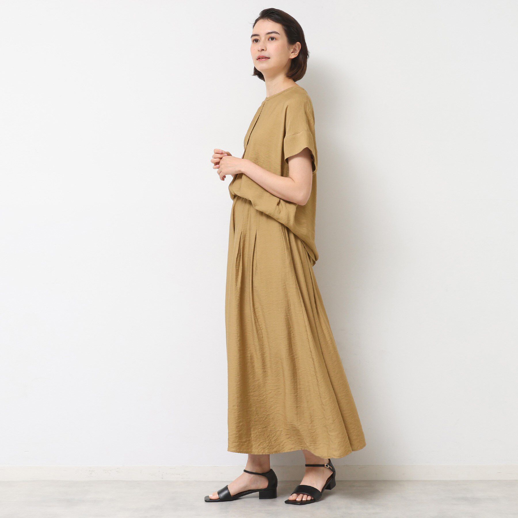 Dessin「【セットアップ可】2WAYネックスキッパーブラウス」|シャツ・ブラウス|