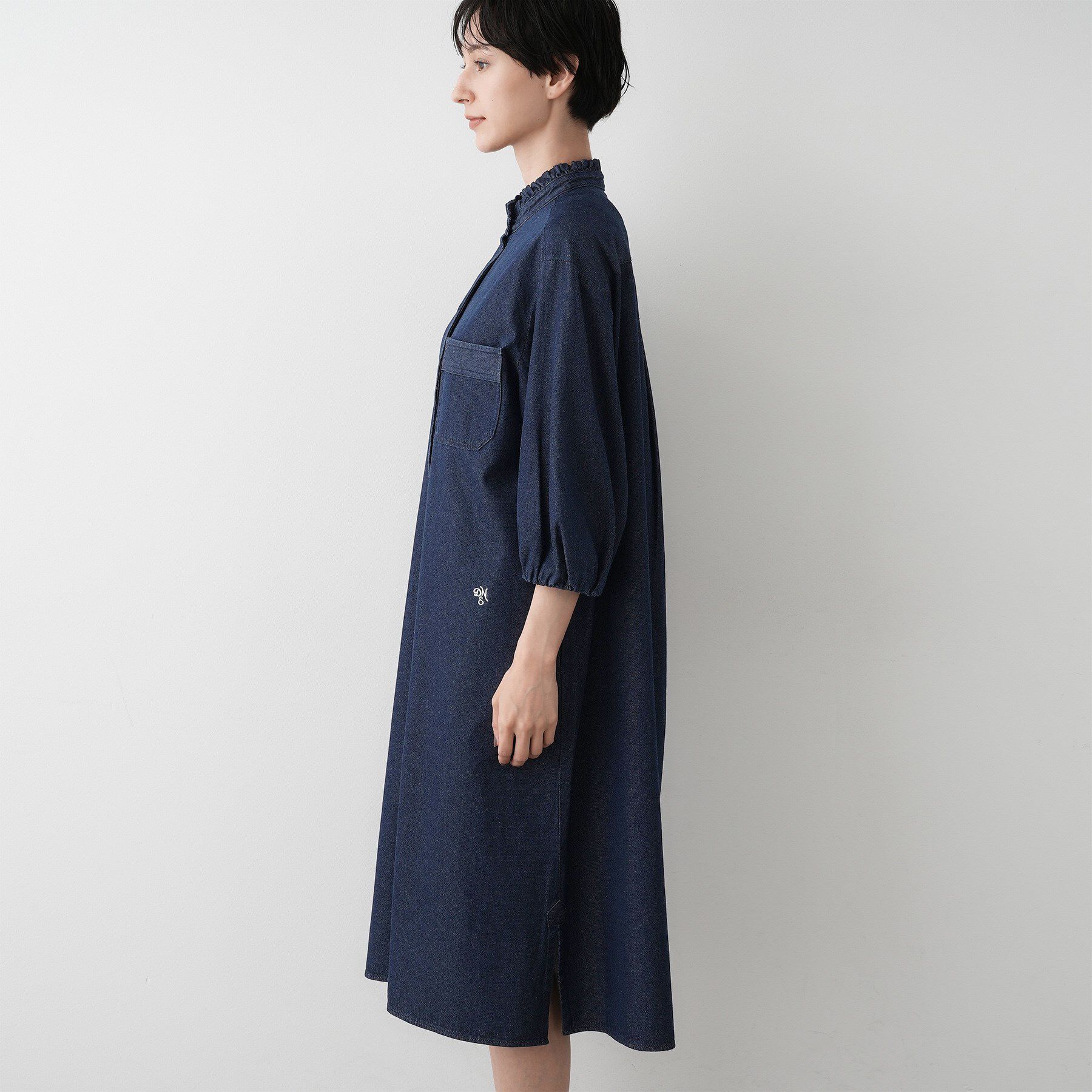 Dessin「【洗える】60Zデニムワンピース」|ワンピース|
