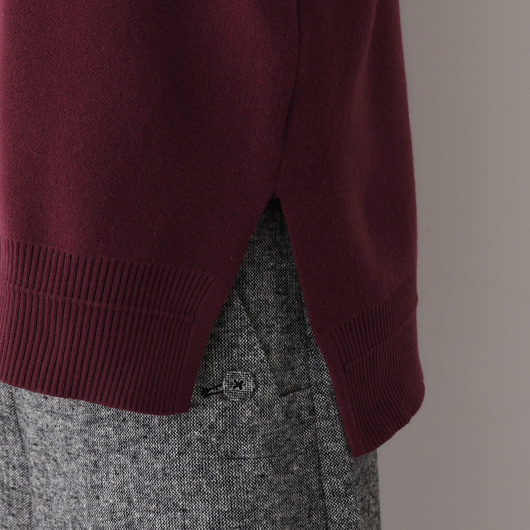 Dessin「【洗える／体型カバー】ちょうどいいニットパーカ」|ニット・セーター|