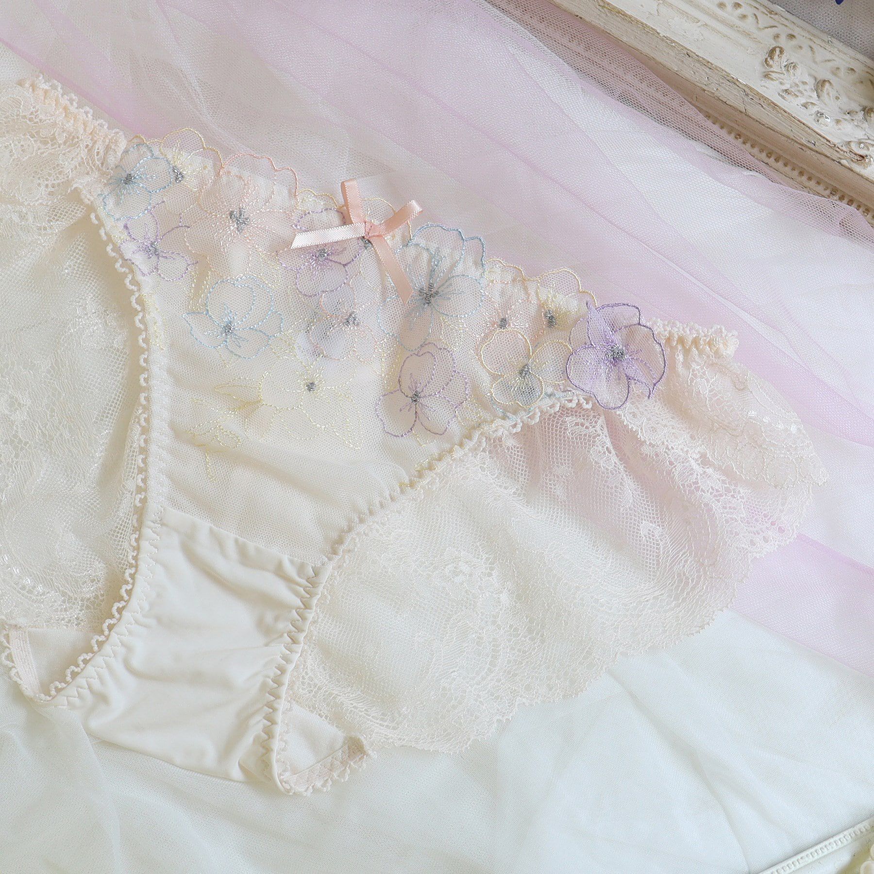 Risa Magli「フィオラ レースショーツ」|インナー|