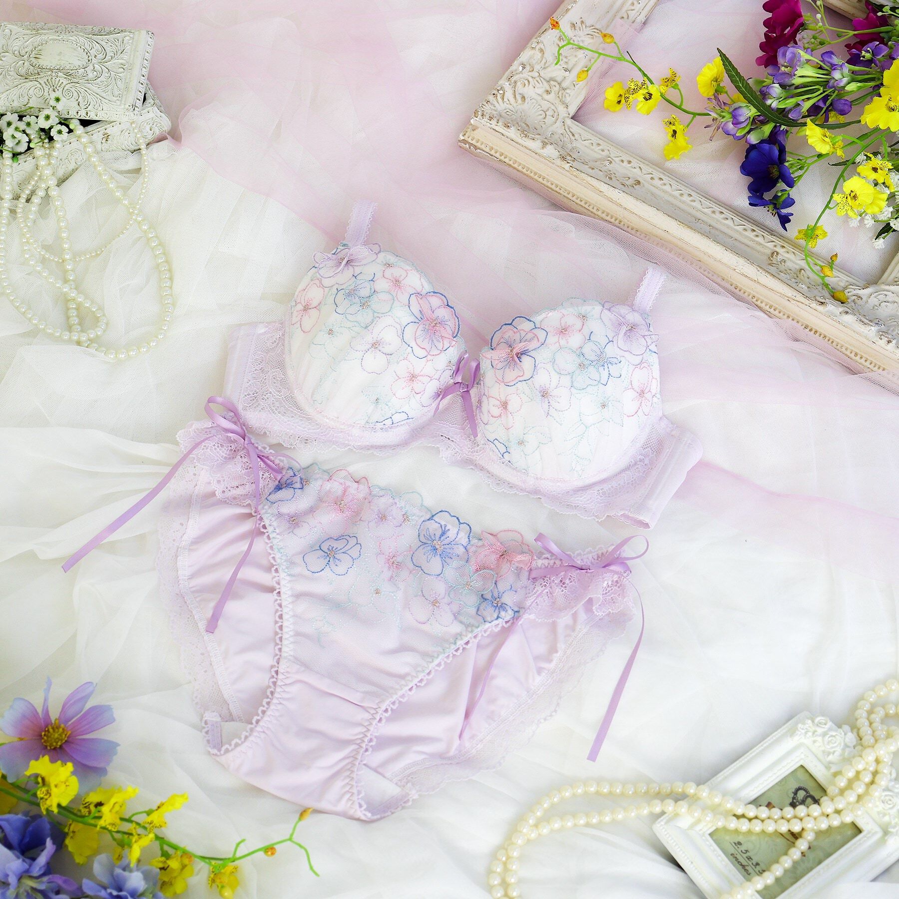 Risa Magli「フィオラ リボンショーツ」|インナー|