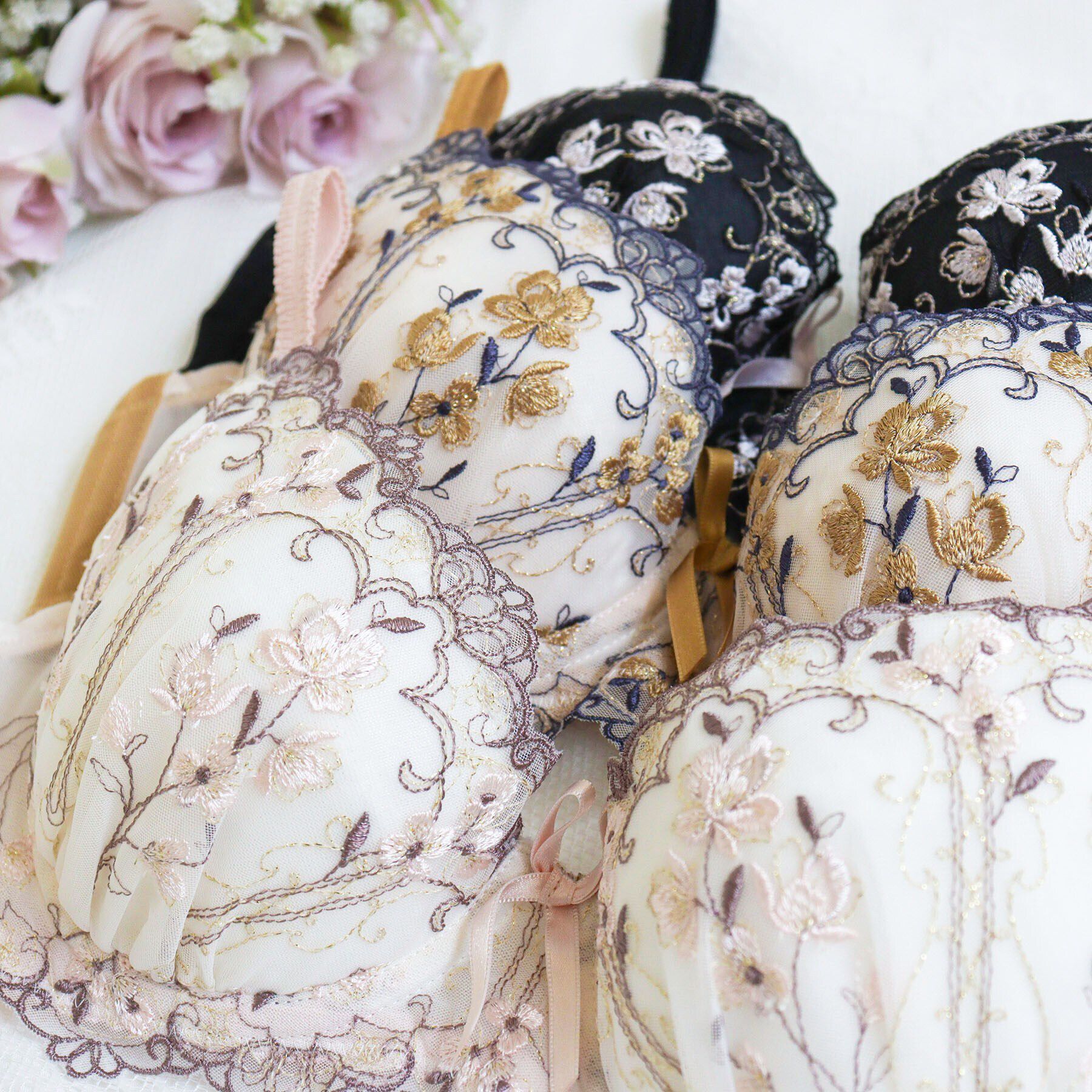 Risa Magli「カイリー ブラジャー（E-F）＜サイドシェイプ＞」|インナー|