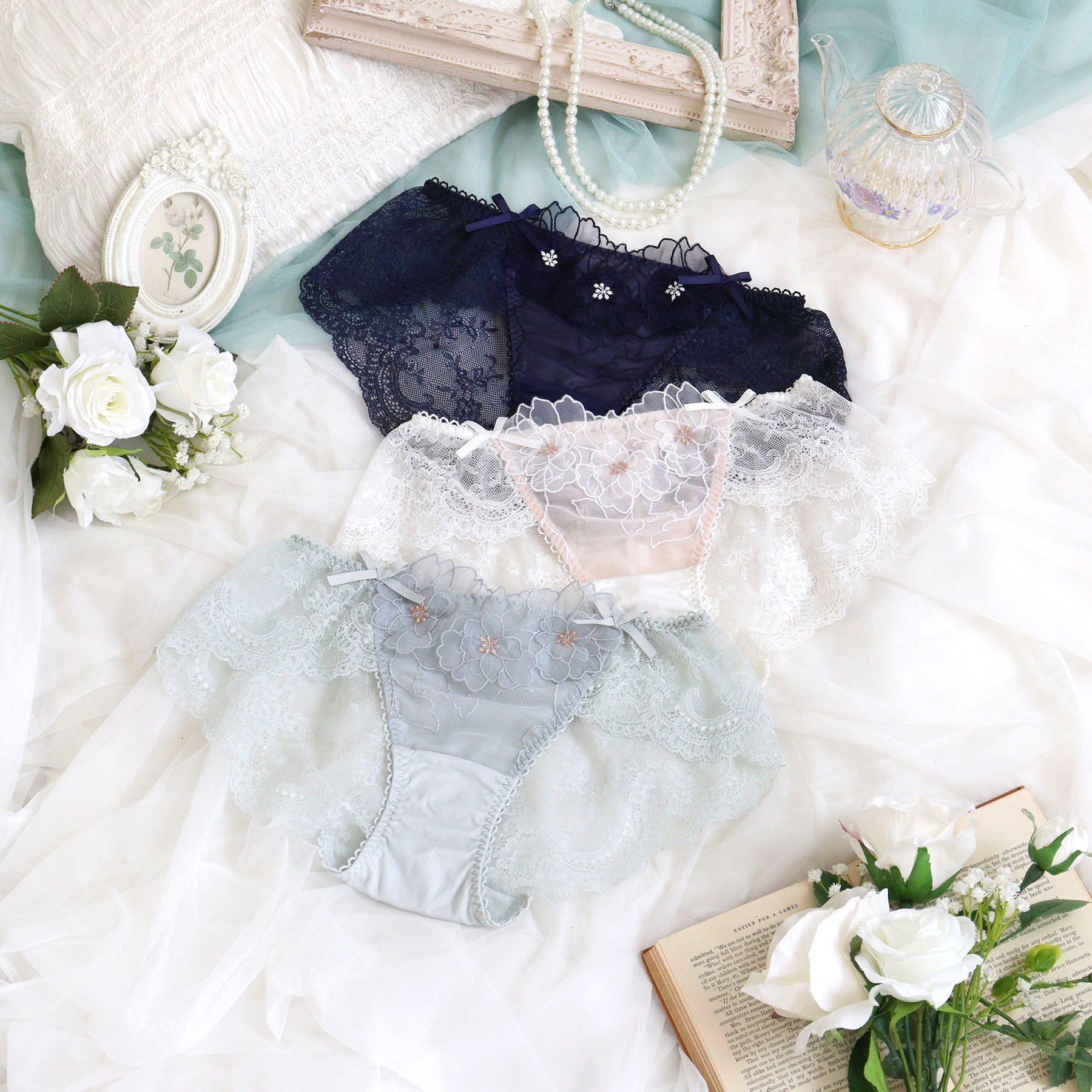 Risa Magli「スティーナ レースショーツ」|インナー|