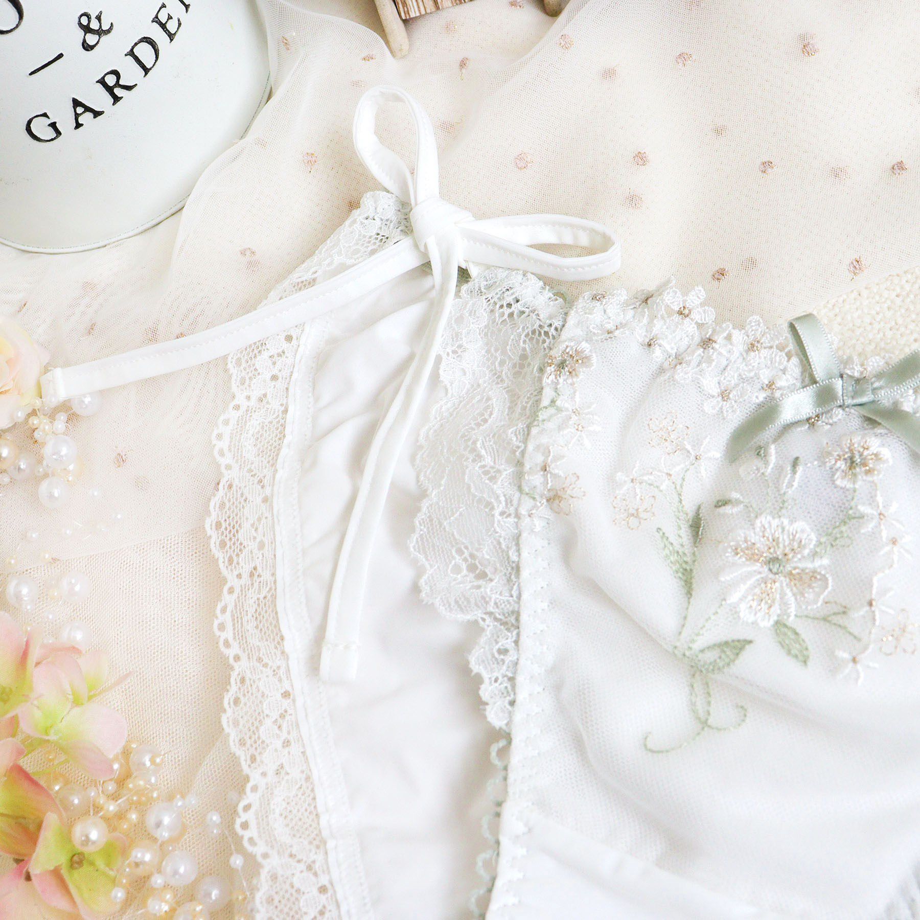 Risa Magli「レーナ リボンショーツ」|インナー|