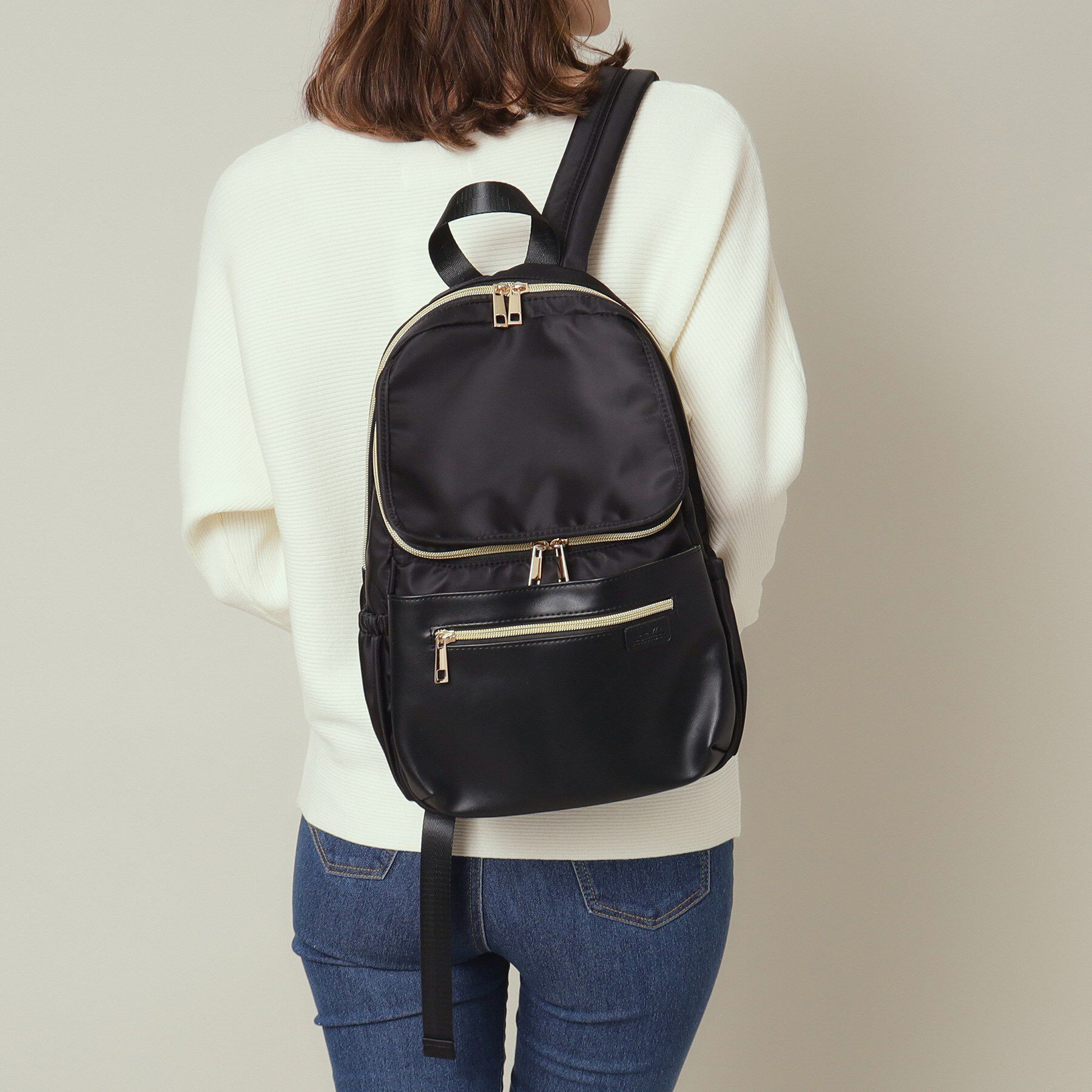 ITS&rsquo;DEMO「【A4対応／ポケット10】収納アドバイザーPCリュック」|リュック|