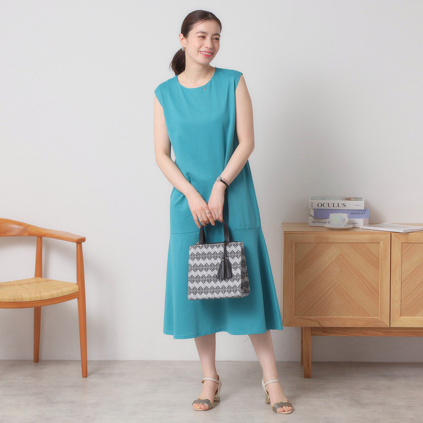 ITS&rsquo;DEMO「タッセル付きミニトート」|ハンドバッグ|