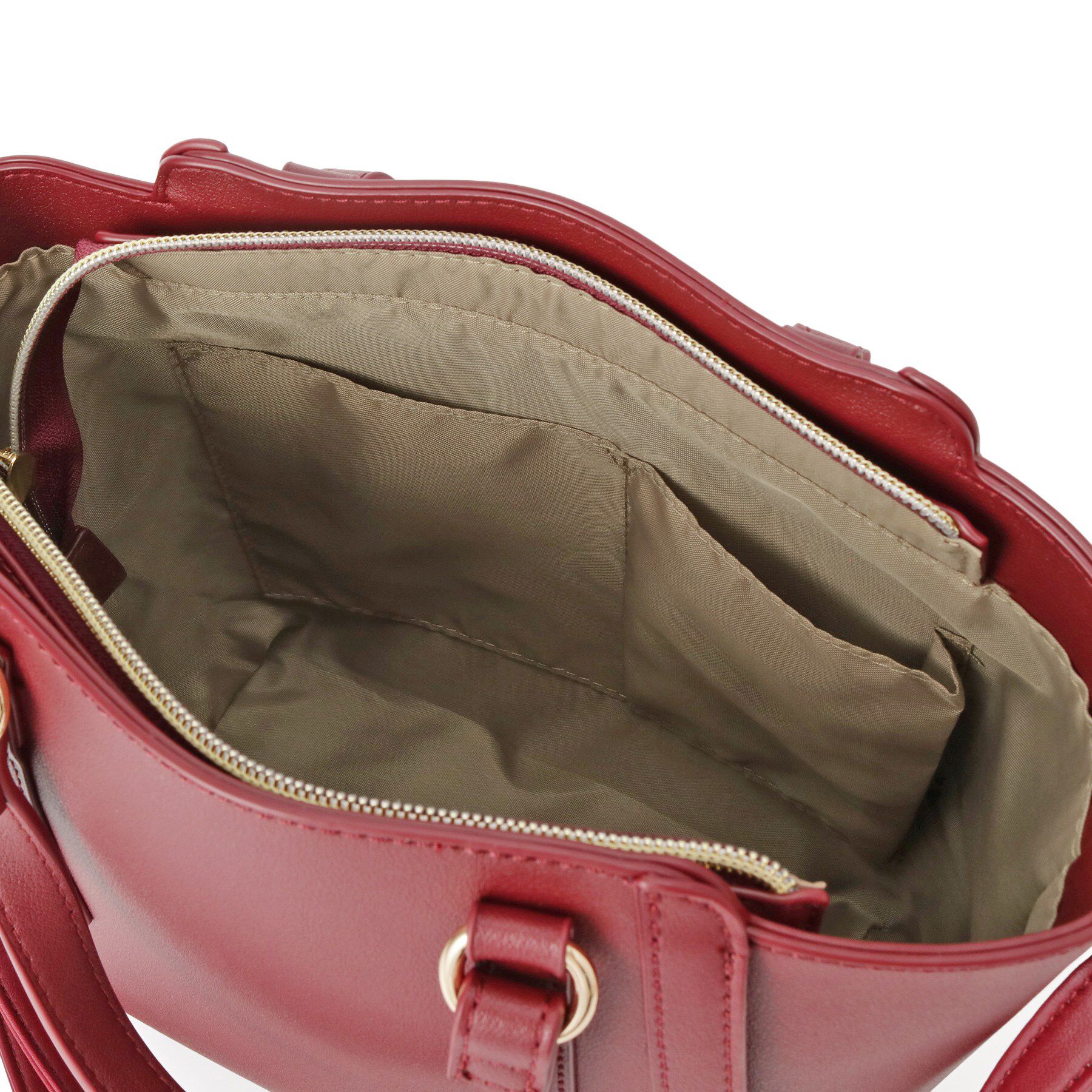 ITS&rsquo;DEMO「ミラーチャーム付き2WAYトート」|ハンドバッグ|