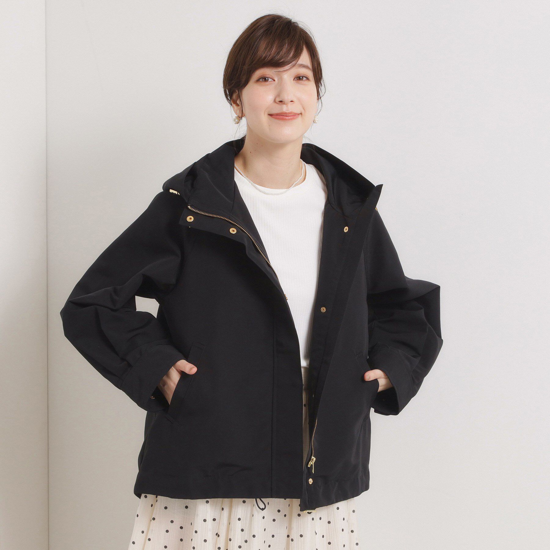 ITS&rsquo;DEMO「【撥水／花粉防止／手洗い可】キルトライナー付きマウンテンパーカー」|ブルゾン・スタジャン|