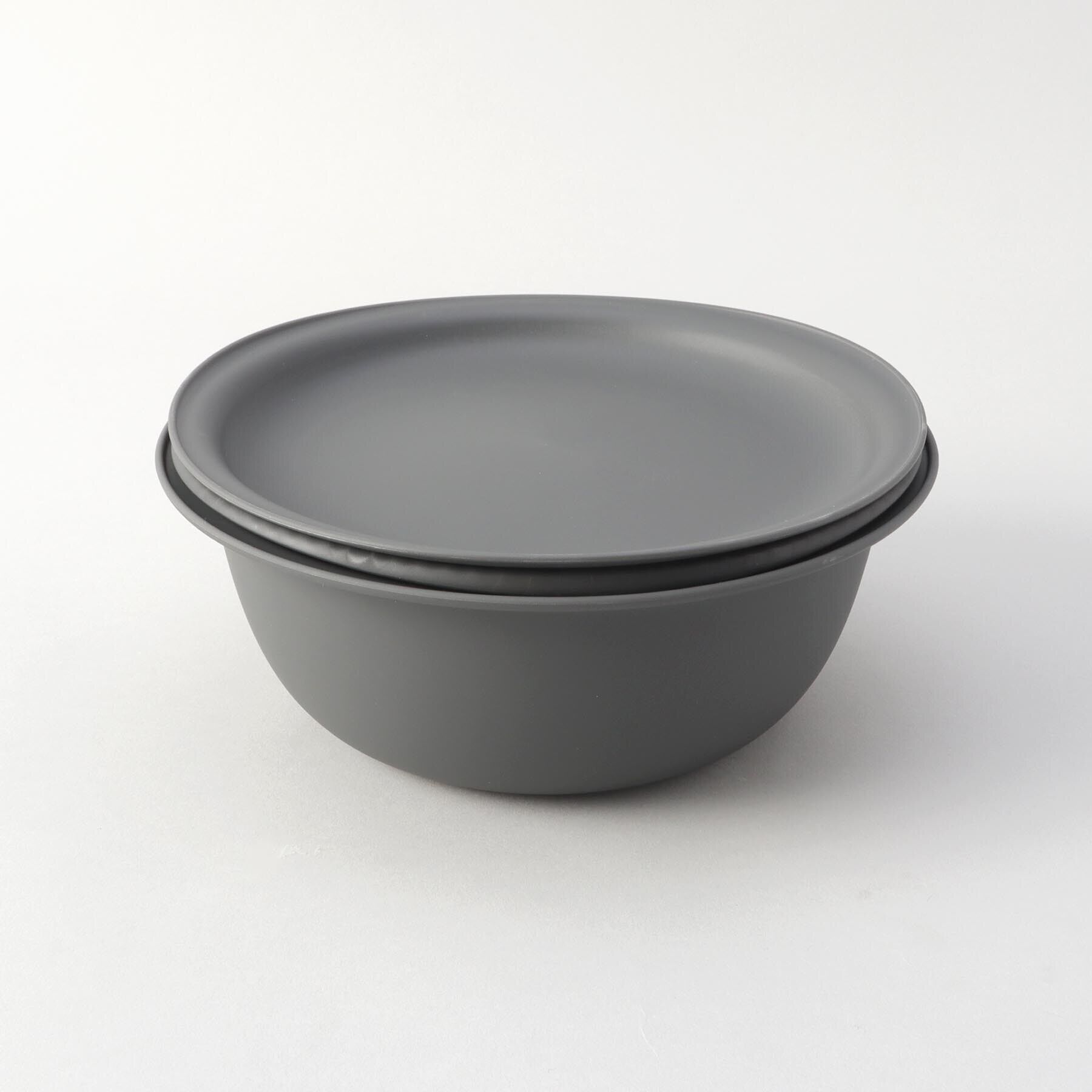 212 KITCHEN STORE「きほんの道具 ザルボウル21cm DGY ＜marna マーナ＞」|食器・キッチングッズ|