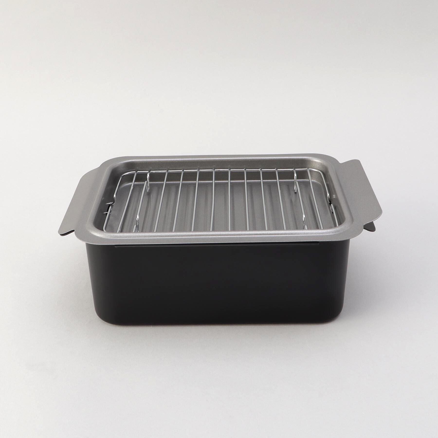 212 KITCHEN STORE「ポコフリット IH対応角型揚げ鍋ワイド(アミ付)」|食器・キッチングッズ|その他