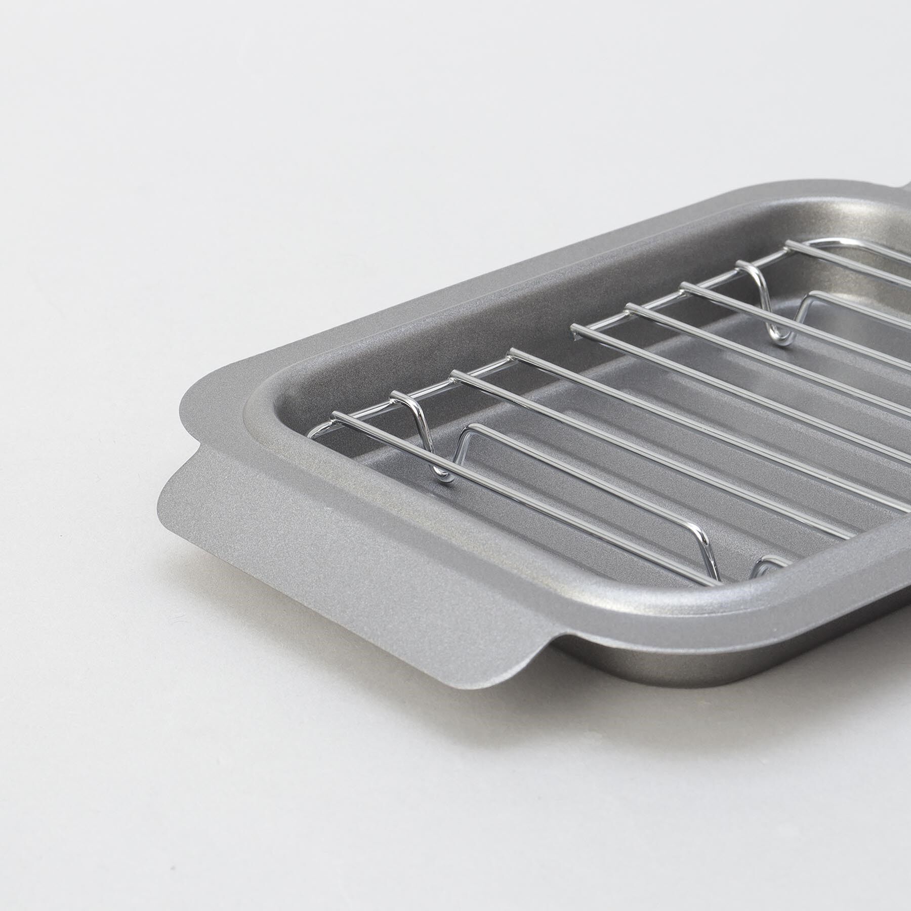 212 KITCHEN STORE「ポコフリットIH対応角型揚げ鍋ミニ (アミ付)」|食器・キッチングッズ|