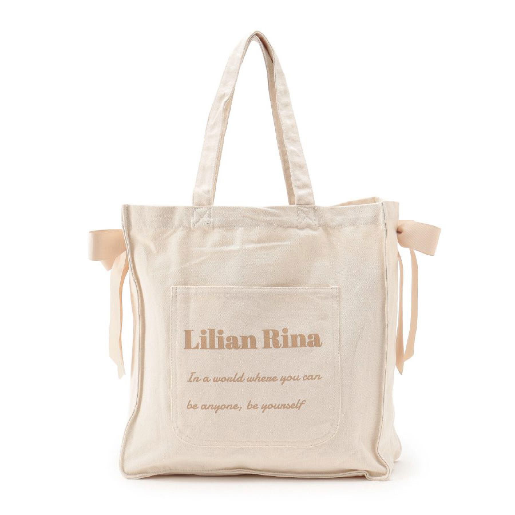 Ober Tashe「【新色入荷】推し活にもぴったり！リリアンリーナサイドリボントートバッグ」|トートバッグ|