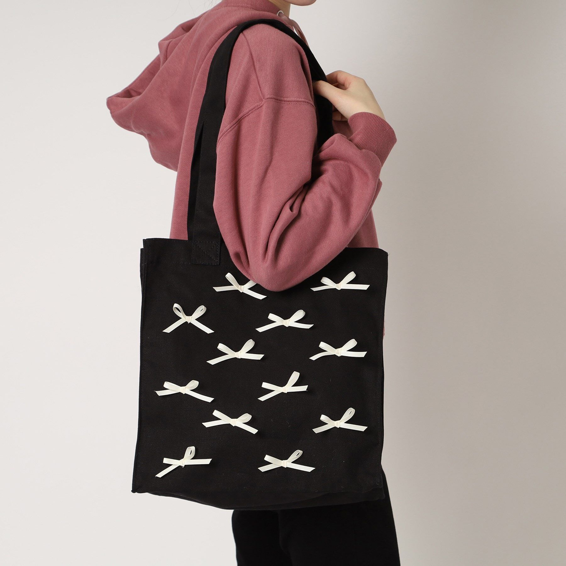 Ober Tashe「通勤通学に使える！リボントートバッグ」|トートバッグ|