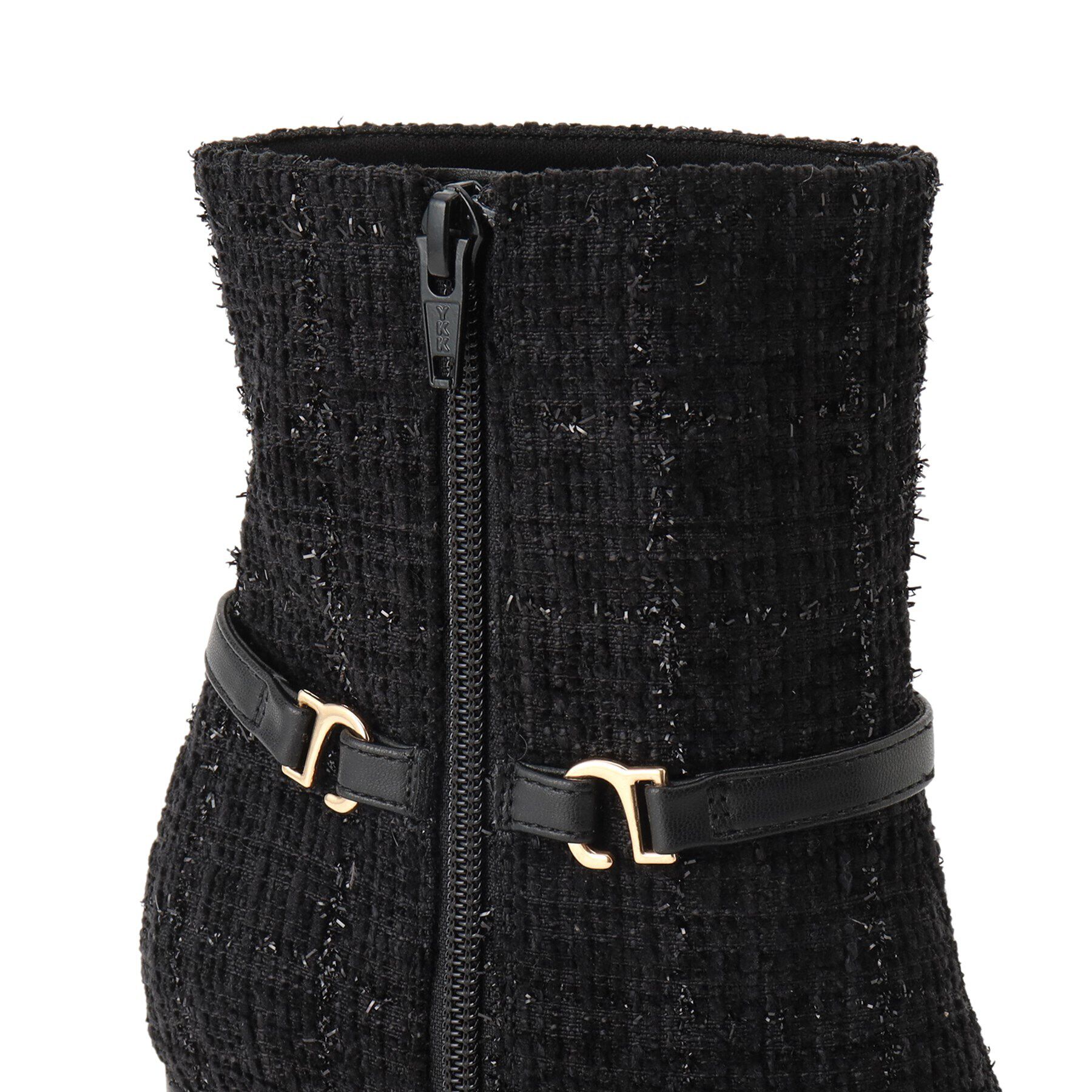 ESPERANZA「ツイードベルトショートブーツ」|ショートブーツ|