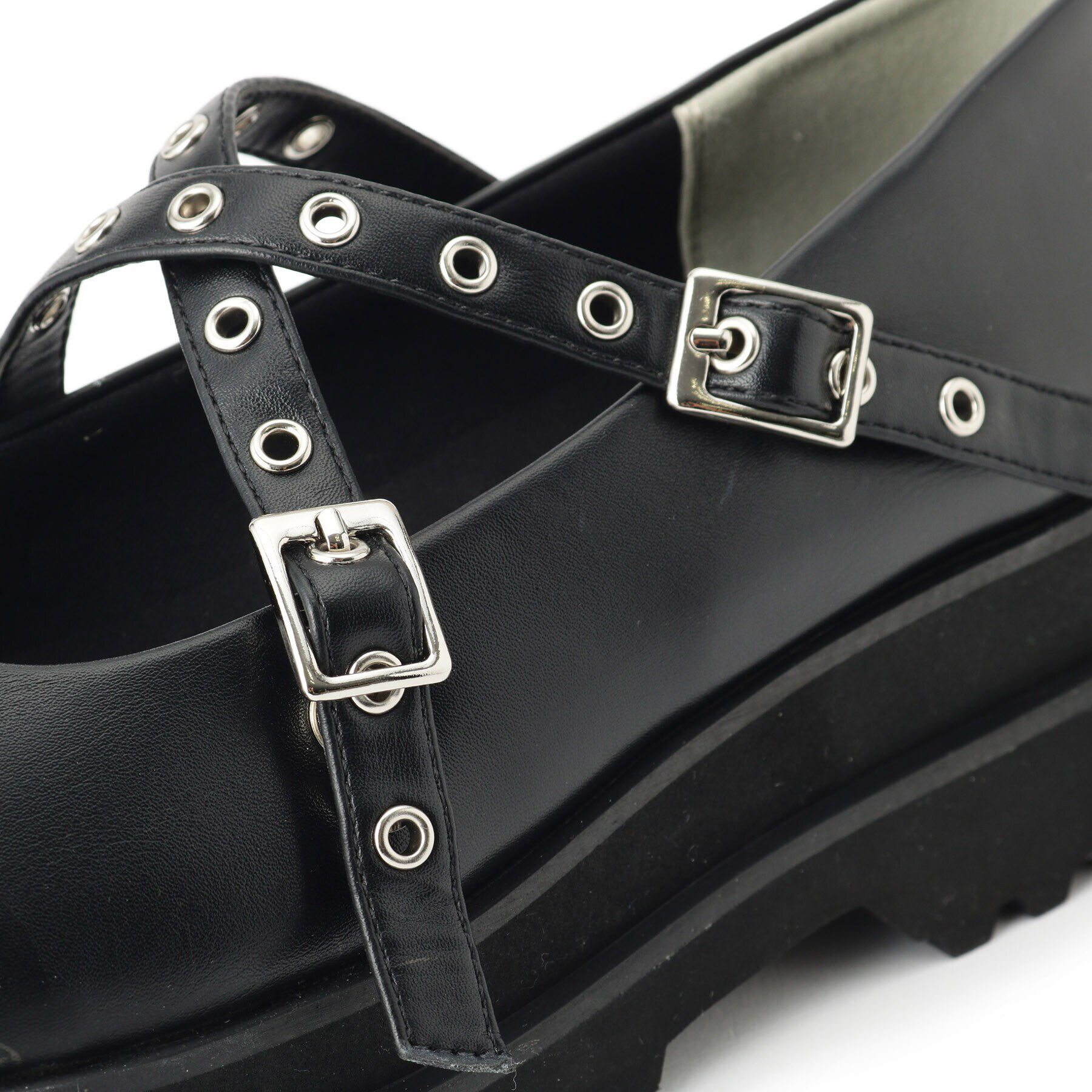 ESPERANZA「グロメットクロスストラップスニーカー」|スニーカー|