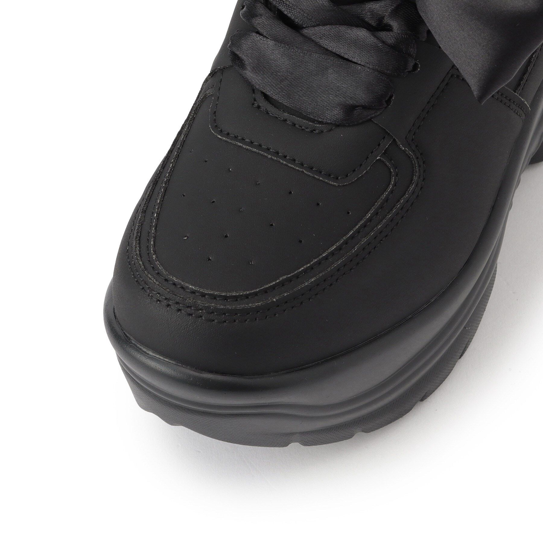 csT&P「厚底リボン取り外し可スニーカー」|スニーカー|