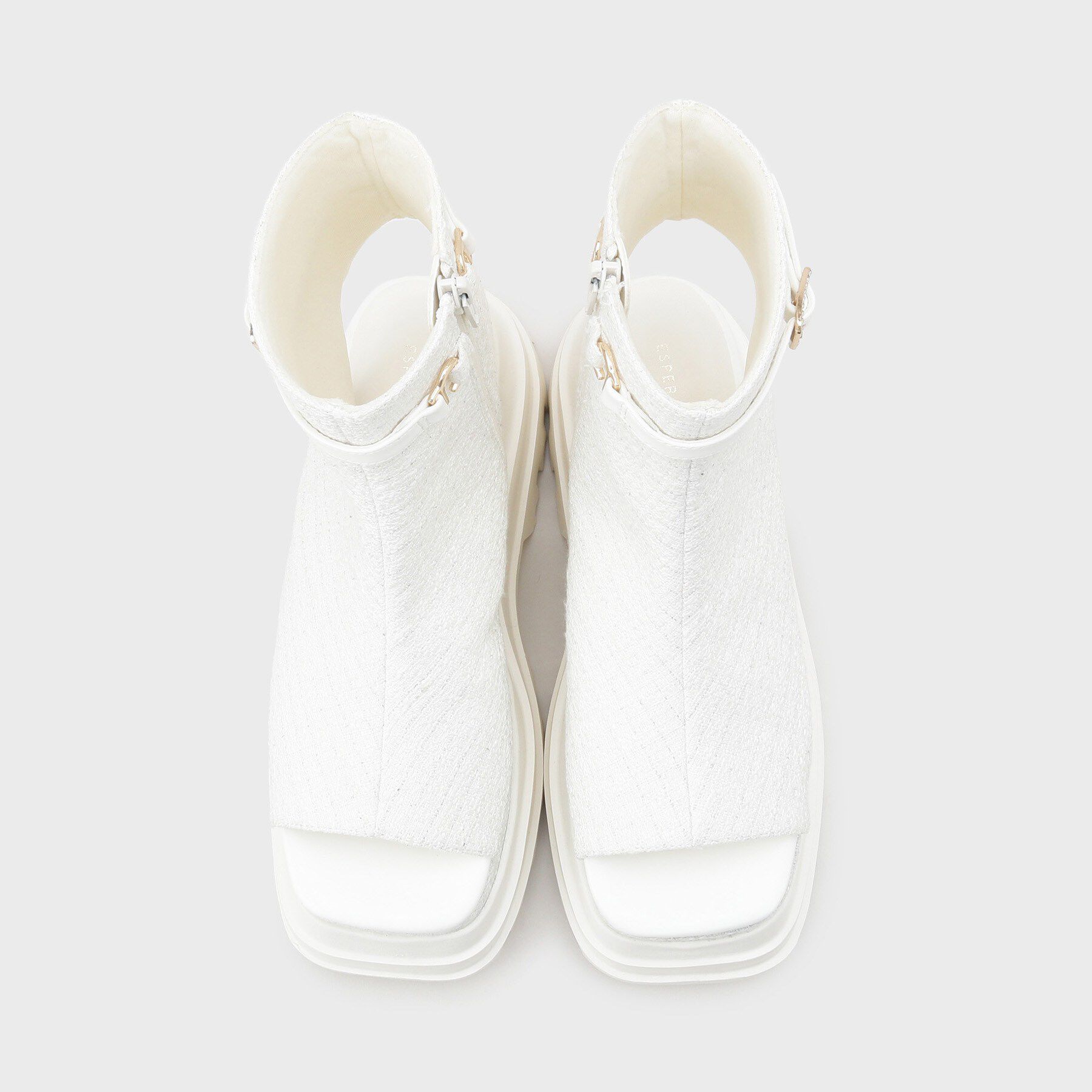 ESPERANZA「ボリューム厚底ブーツサンダル」|ショートブーツ|