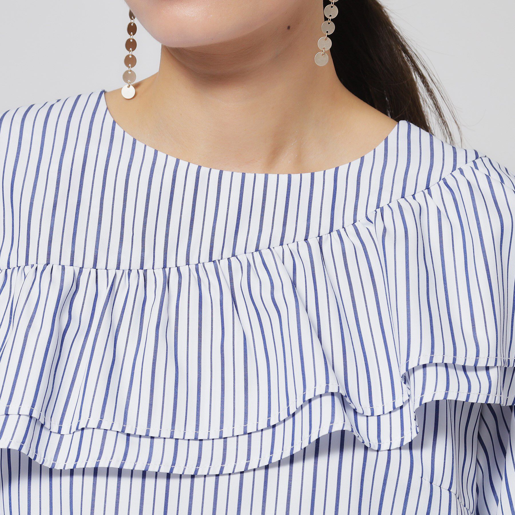 SunaUna「【今年はこれで決まり！／アシメフリル】ブラウス」|シャツ・ブラウス|