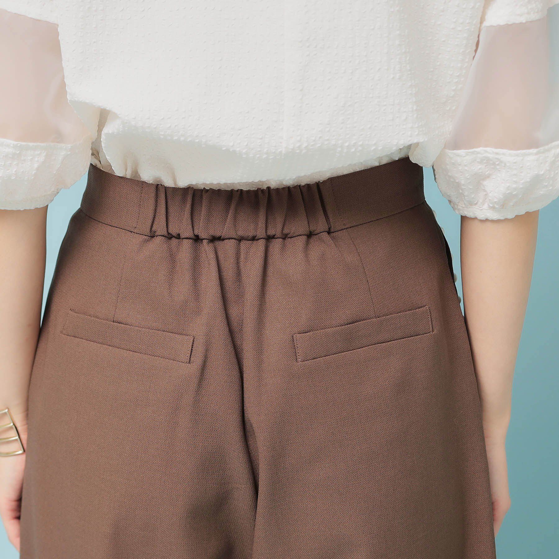 SunaUna「【ウエストゴム／S～L】ガウチョパンツ」|その他|