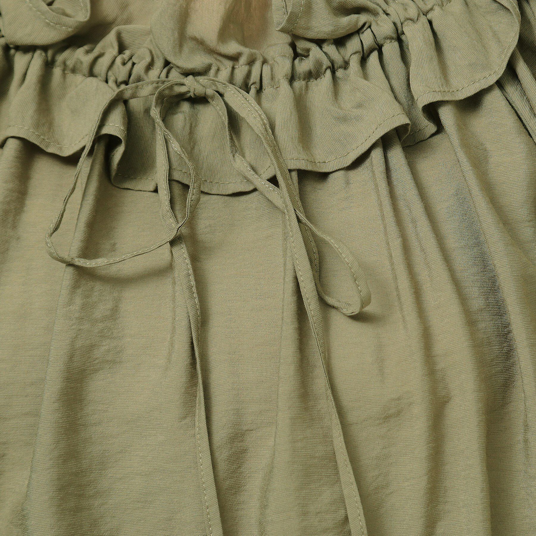 SunaUna「【衿フリル／衿調節可】リボンブラウス」|シャツ・ブラウス|