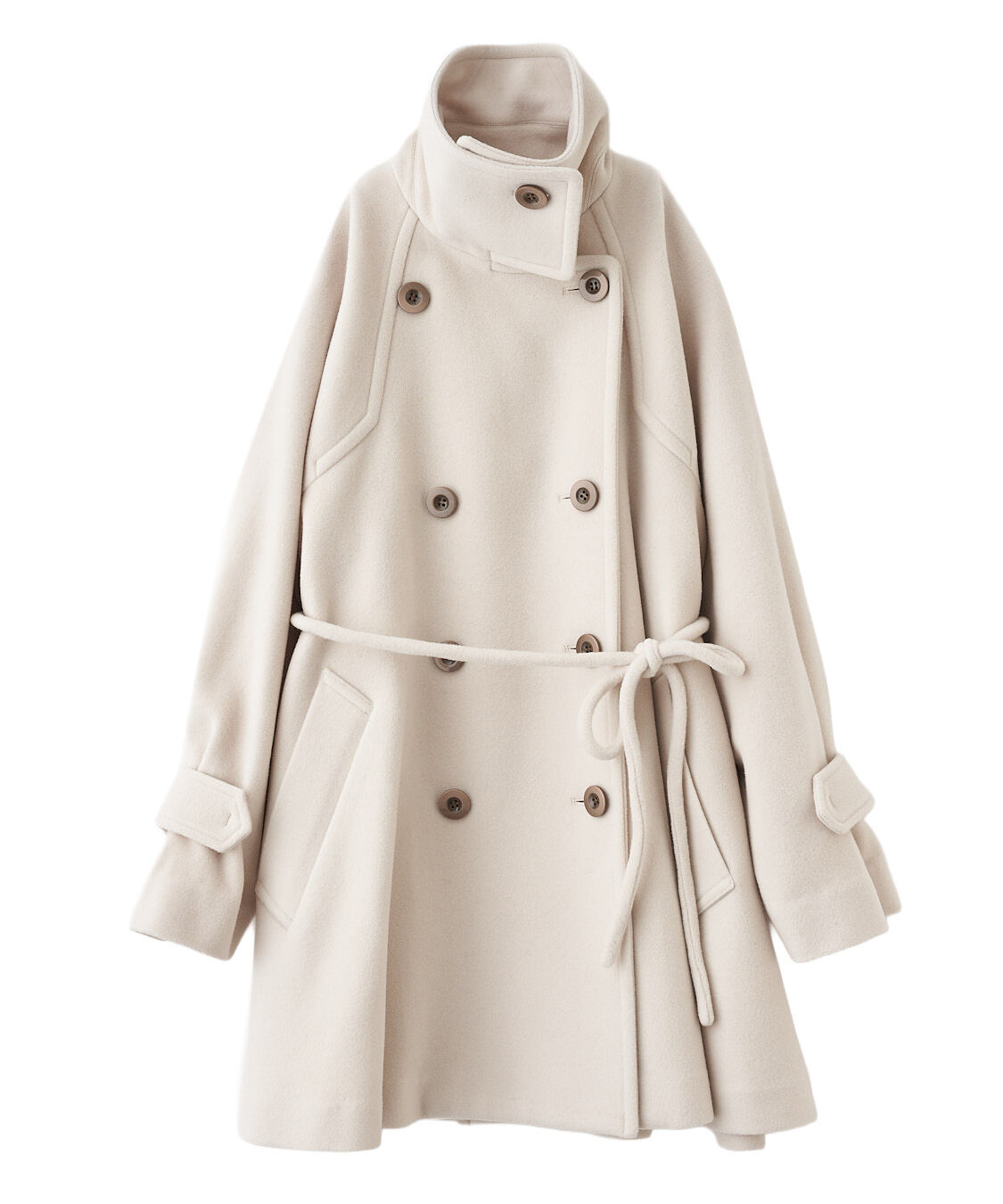 COCO DEAL「スタンドカラーミドル丈トレンチコート」|トレンチコート|