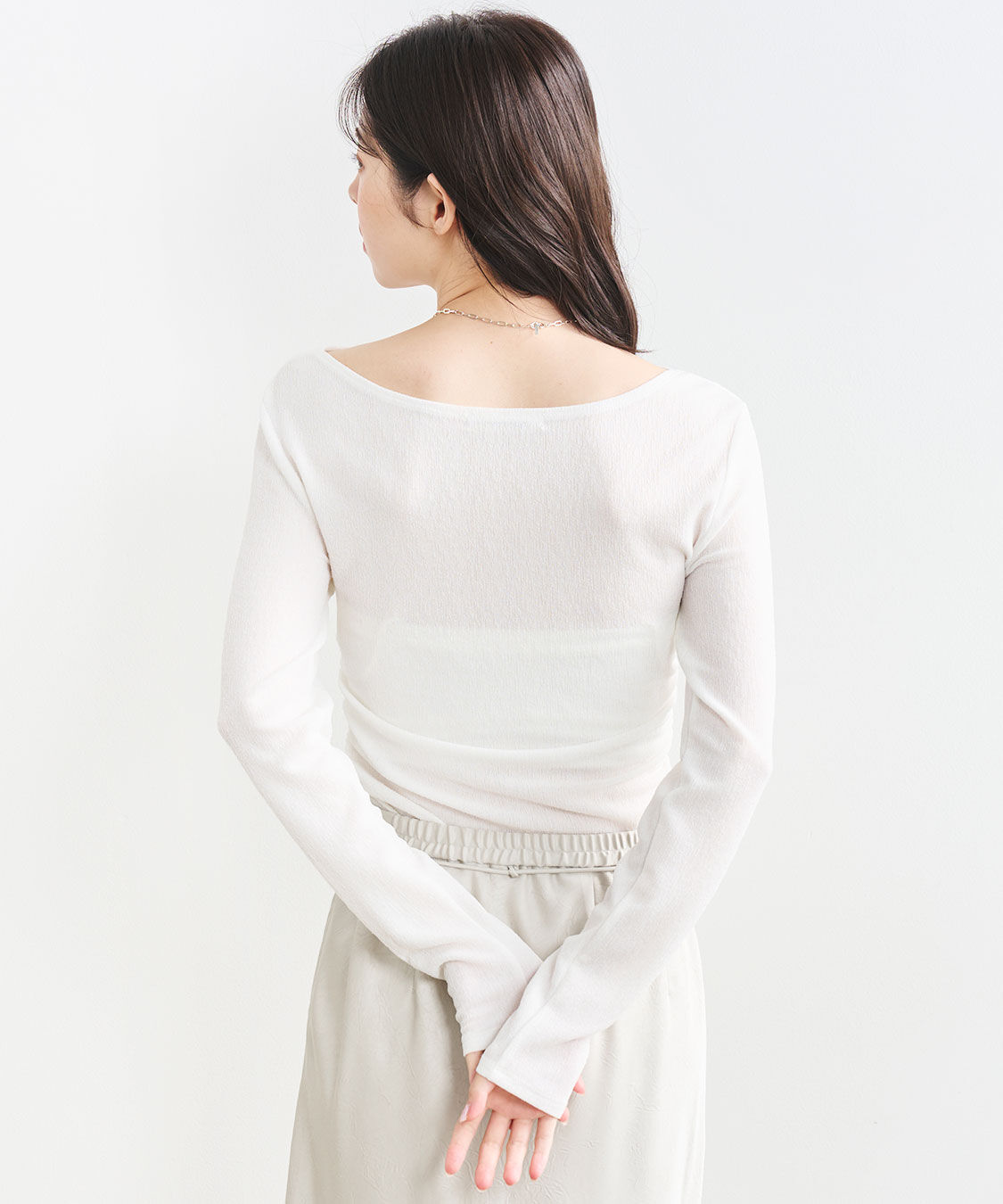 COCO DEAL「オフショルタックカットソートップス」|Tシャツ・カットソー|