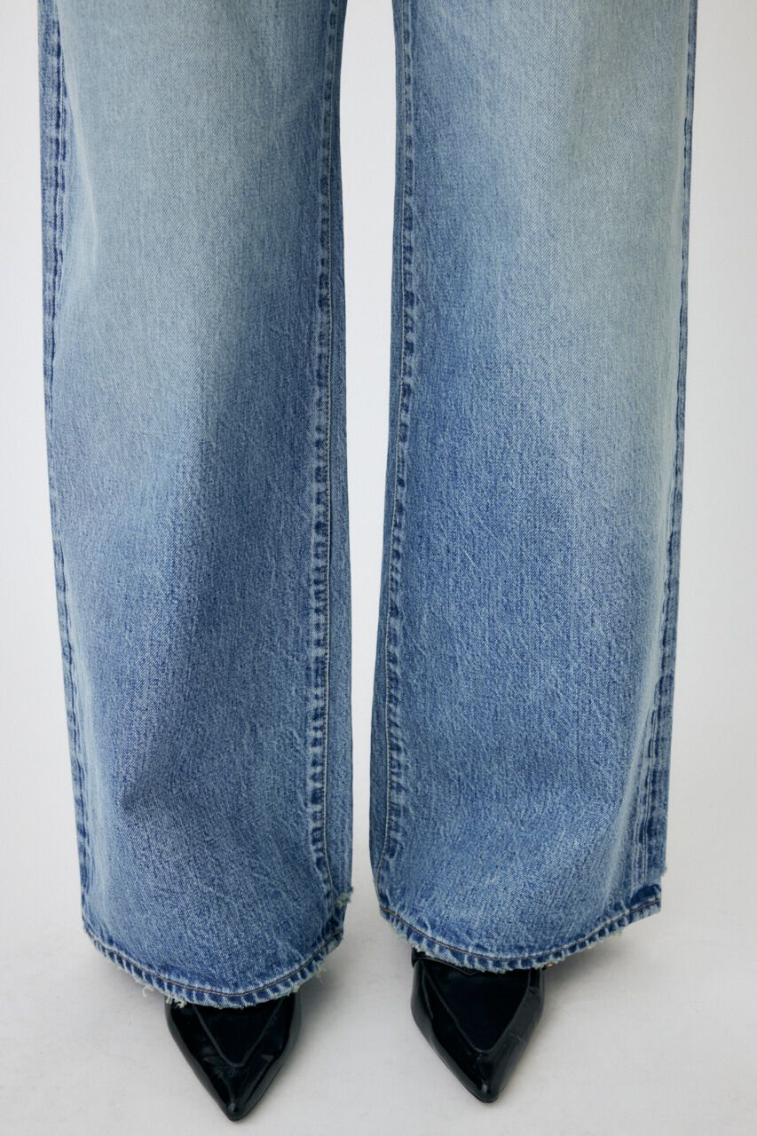 MOUSSY「MIDRISE BAGGY」|デニム|