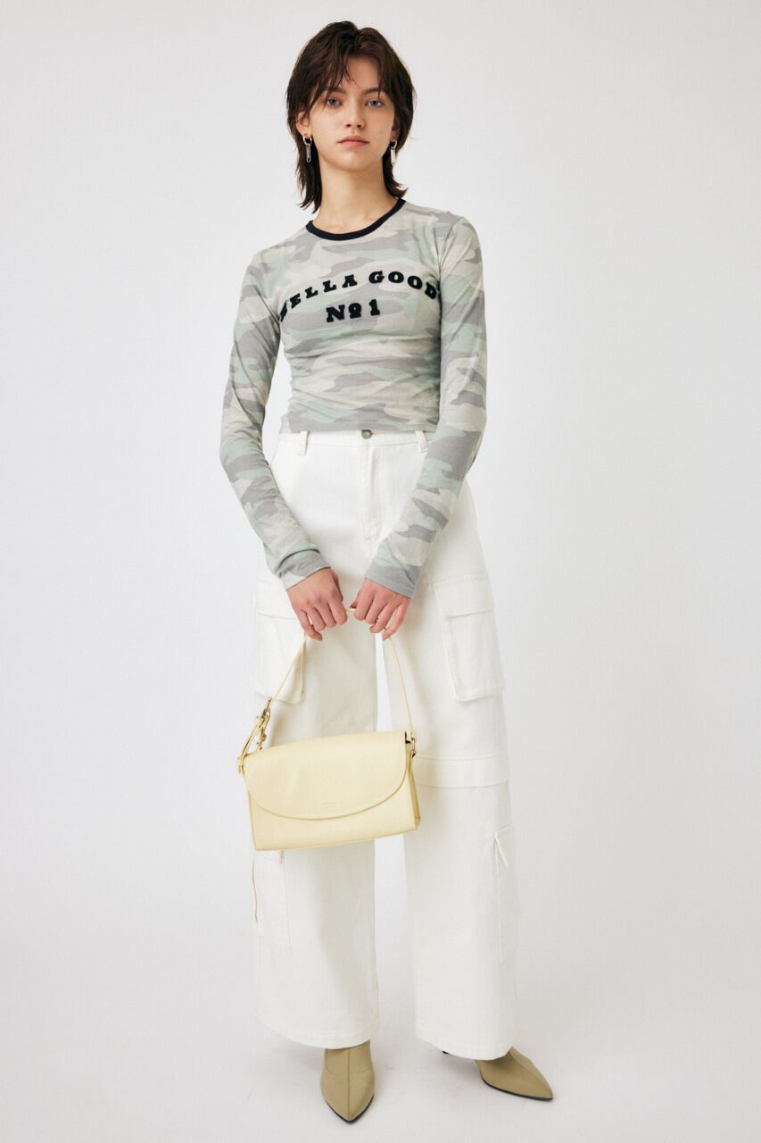 MOUSSY「PATCHED LOGO LS Tシャツ」|Tシャツ・カットソー|