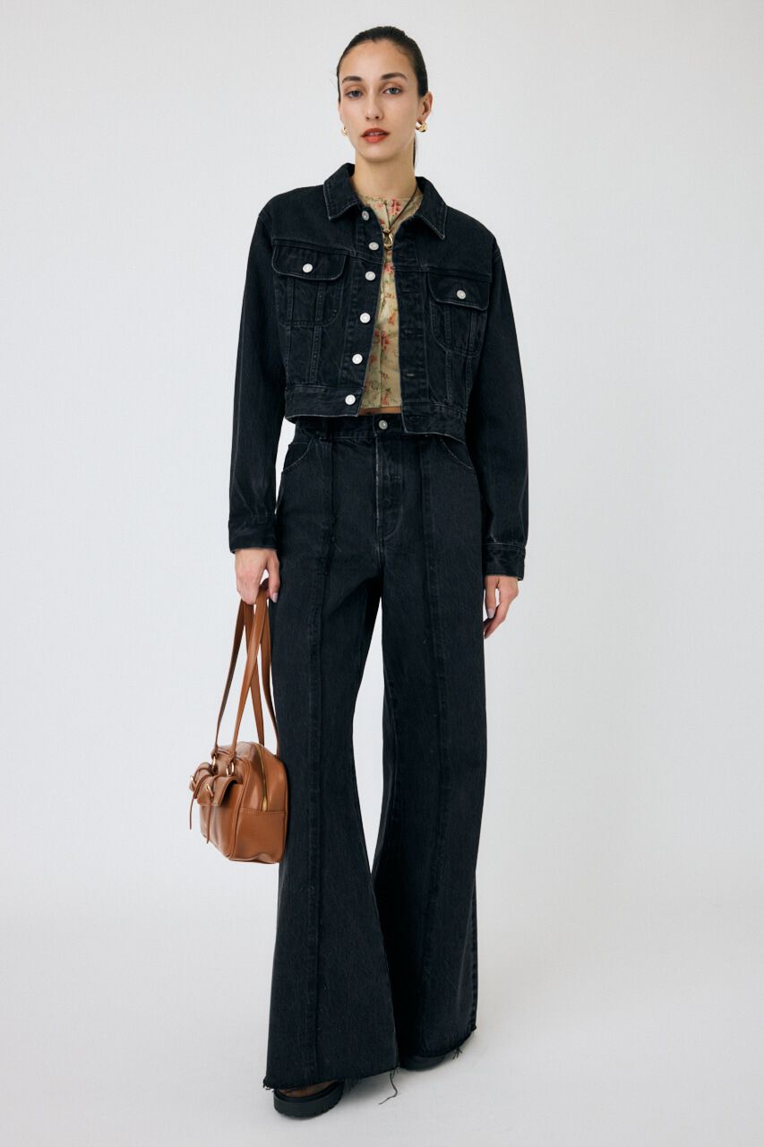 MOUSSY「90S SHORT デニムジャケット」|デニムジャケット|