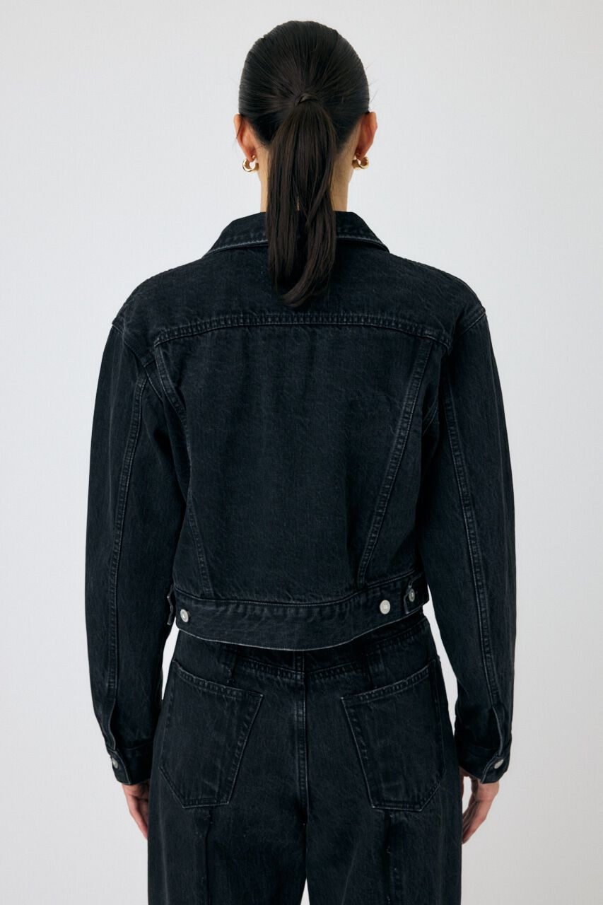 MOUSSY「90S SHORT デニムジャケット」|デニムジャケット|