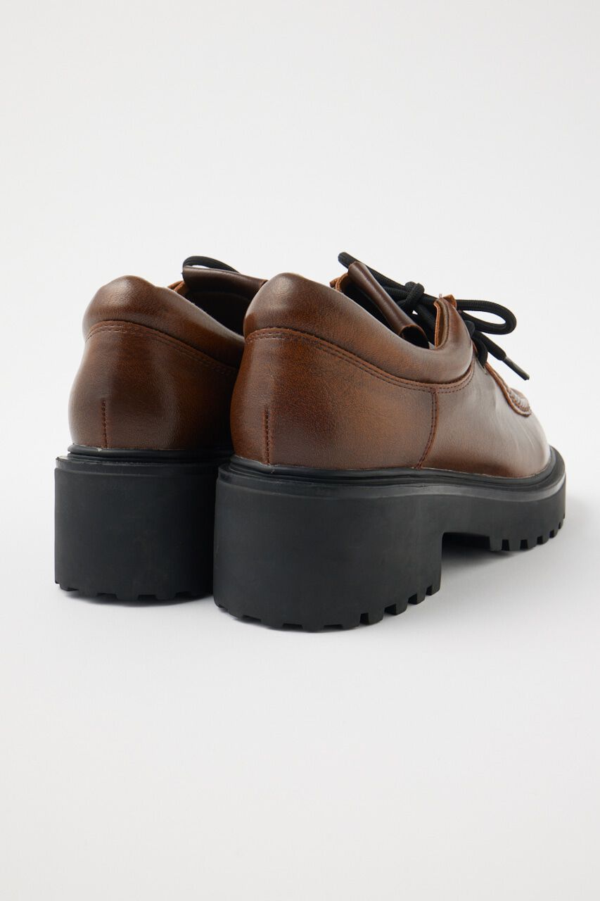 MOUSSY「CHUNK SOLE レースアップシューズ」|ローファー|