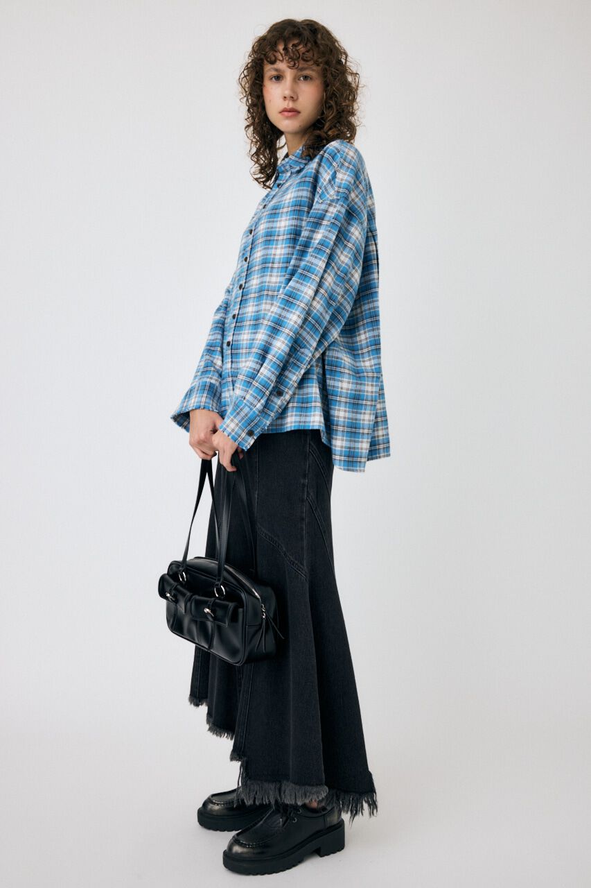 MOUSSY「BORROWED PLAID シャツ」|シャツ・ブラウス|