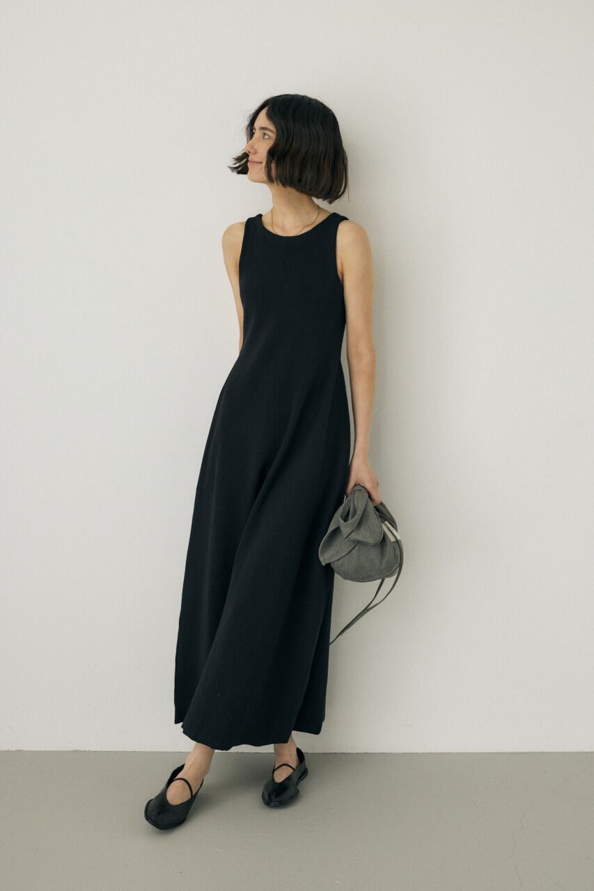 MOUSSY「ノースリーブニットワンピース　オーガニックコットン使用」|ワンピース|