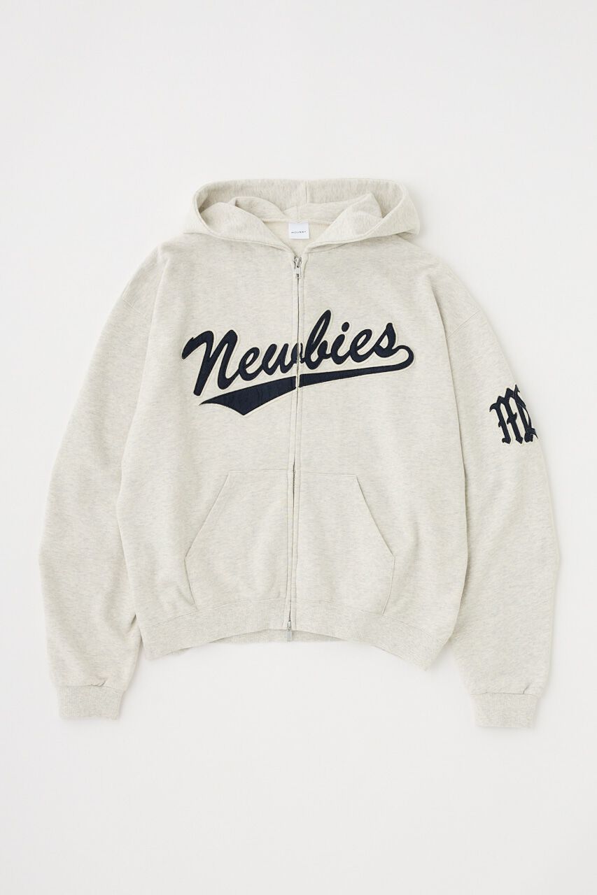 MOUSSY「PATCHED OVERSIZED ジップパーカー」|パーカー|