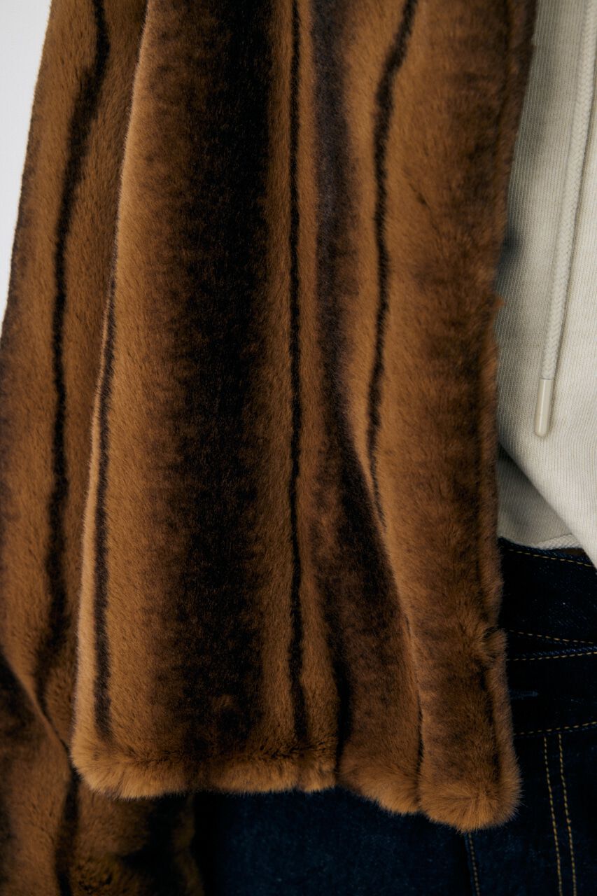 MOUSSY「FAUX FUR スタンドカラージャケット」|その他|