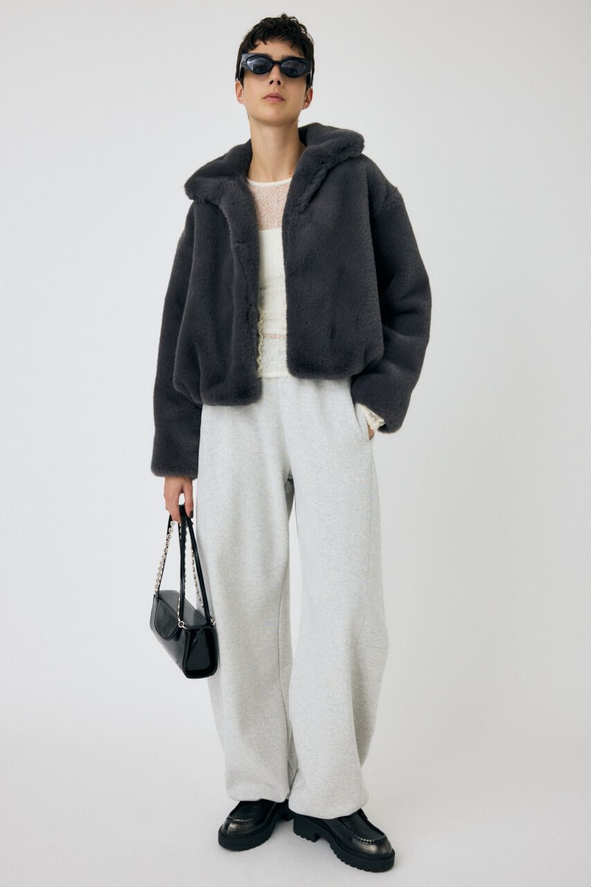 MOUSSY「FAUX FUR スタンドカラージャケット」|その他|
