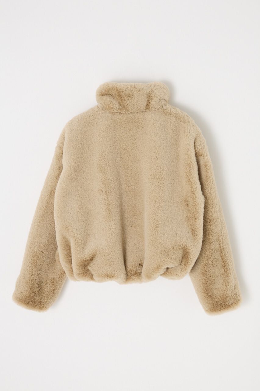 MOUSSY「FAUX FUR スタンドカラージャケット」|その他|