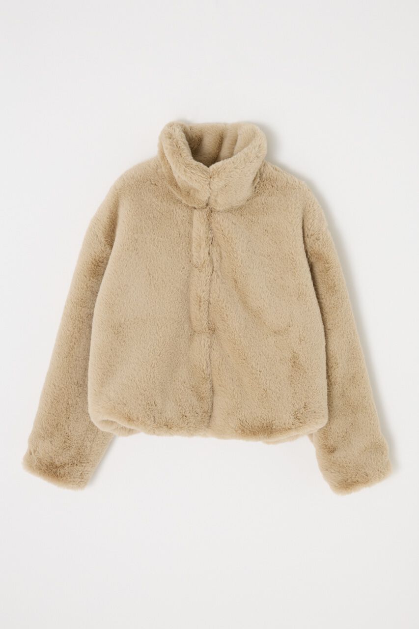 MOUSSY「FAUX FUR スタンドカラージャケット」|その他|