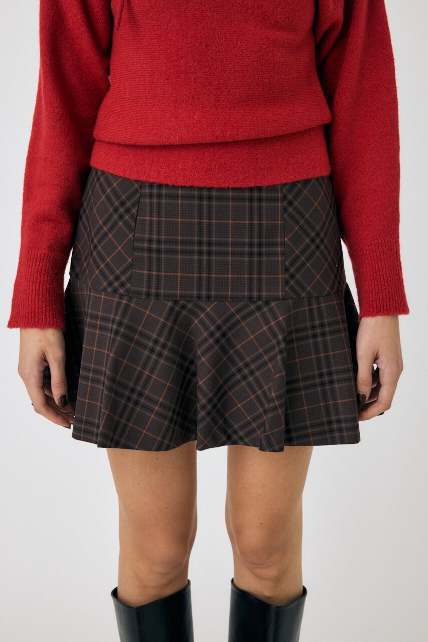 MOUSSY「RANDOM CHECK ミニスカート」|スカート|