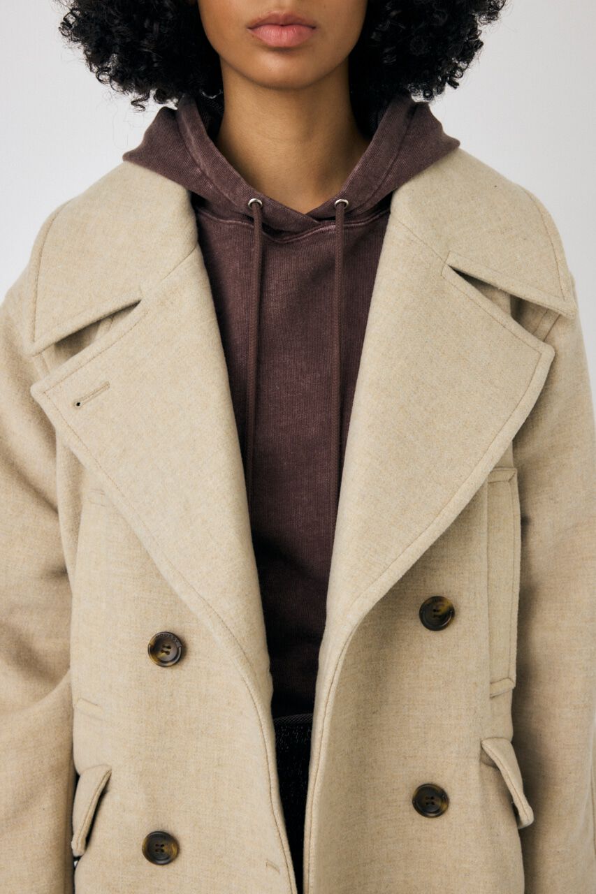 MOUSSY「DOUBLE BREASTED ミドルコート」|その他|