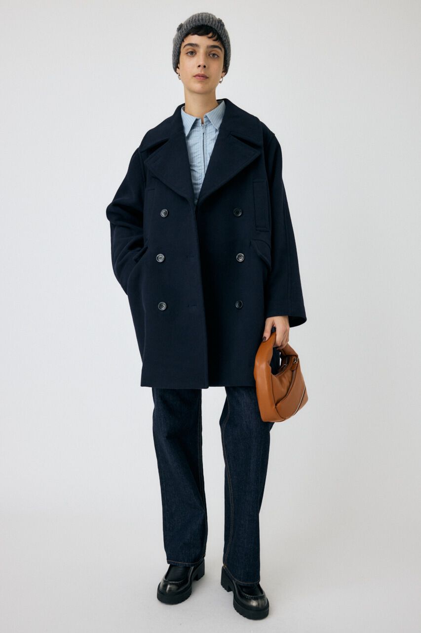 MOUSSY「DOUBLE BREASTED ミドルコート」|その他|