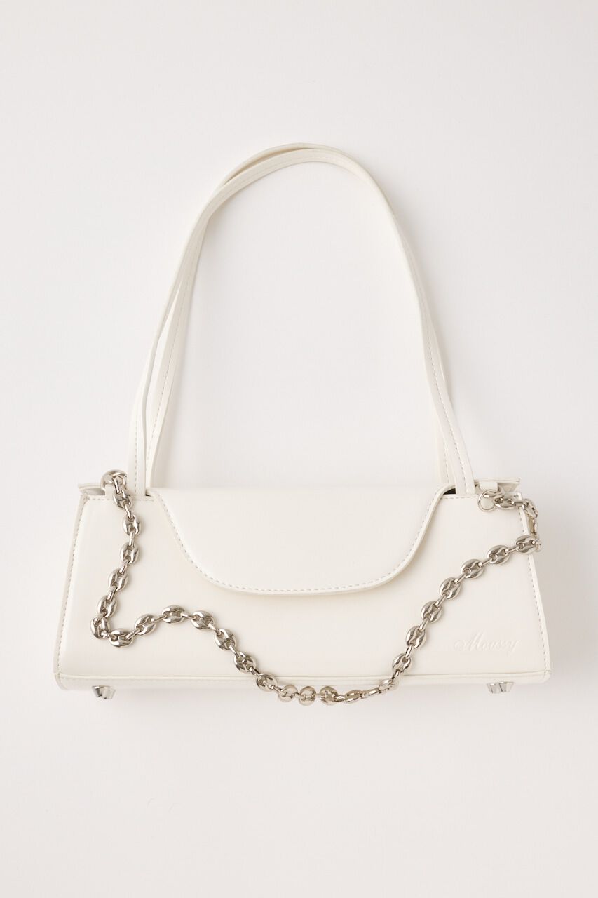 MOUSSY「CHAIN MIX ストラップバッグ」|その他|O/WHT1