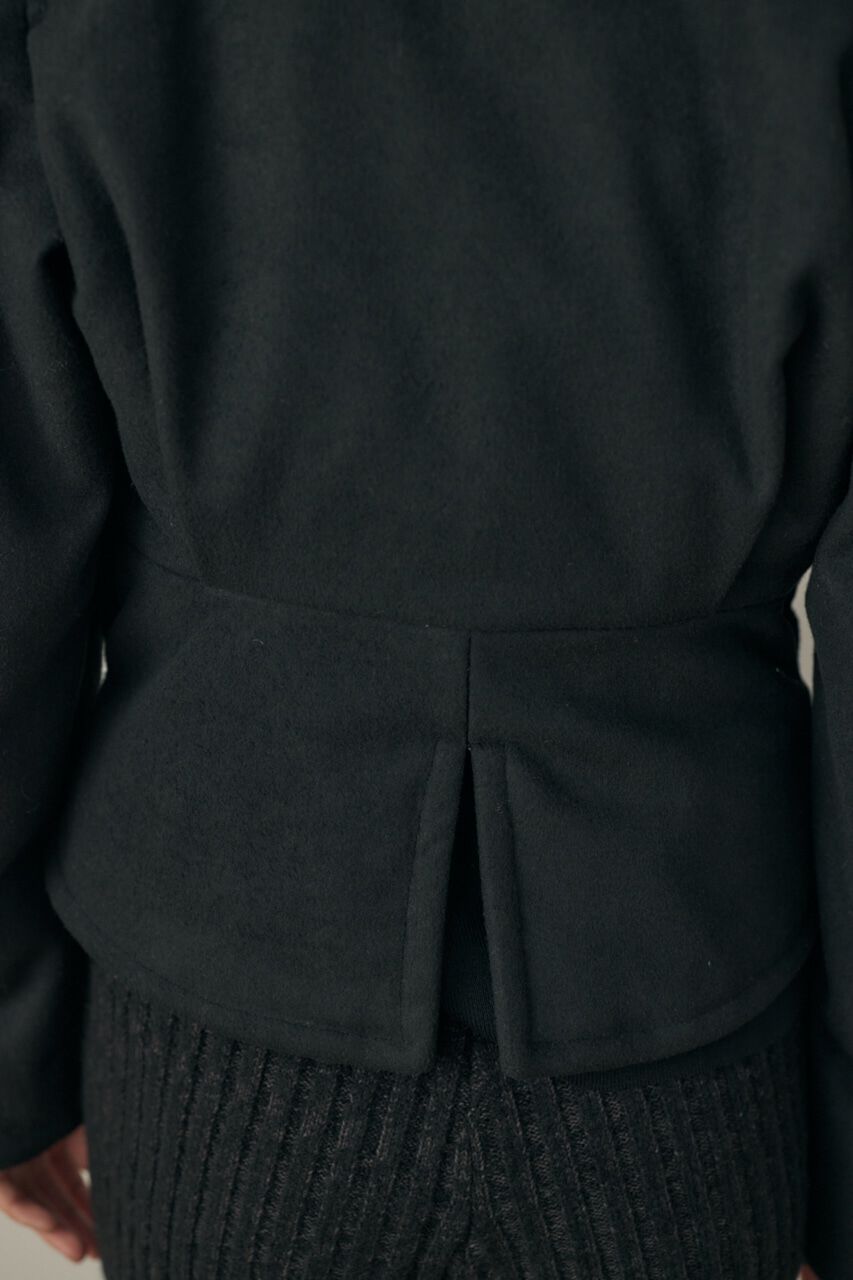 MOUSSY「ショートジャケット　リサイクルポリエステル&times;ウール混」|その他|