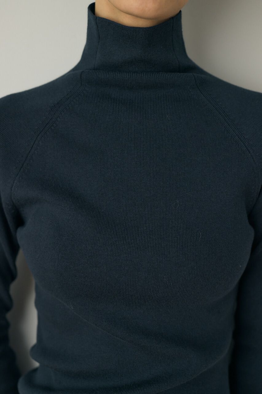 MOUSSY「タートルネックニット オーガニックコットン&times;再生繊維混」|ニット・セーター|
