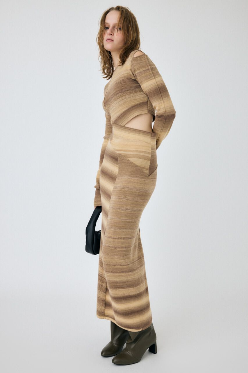 MOUSSY「ASSYMMETRY SWITCHING ドレス」|ワンピース|